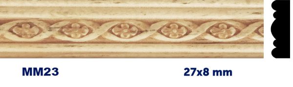 MOLDURA DE MADERA GRABADA MM-023