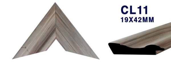 MOLDURA DE MADERA LISA CL-011