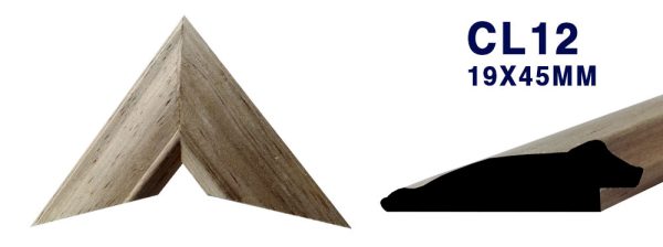 MOLDURA DE MADERA LISA CL-012