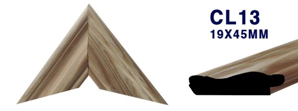 MOLDURA DE MADERA LISA CL-013