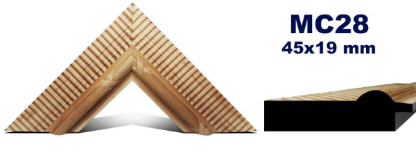 MOLDURA DE MADERA GRABADA MC-028