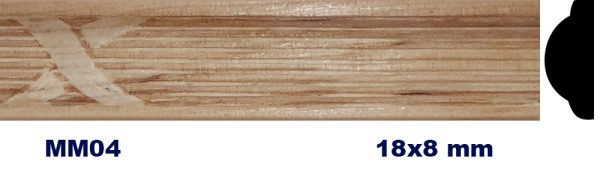 MOLDURA DE MADERA GRABADA MM-004