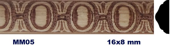 MOLDURA DE MADERA GRABADA MM-005