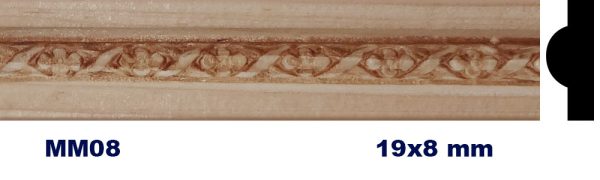MOLDURA DE MADERA GRABADA MM-008