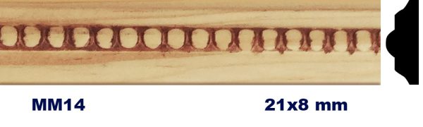 MOLDURA DE MADERA GRABADA MM-014