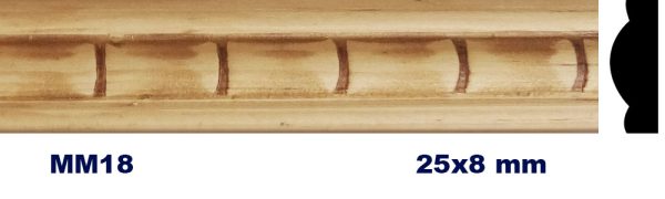 MOLDURA DE MADERA GRABADA MM-018
