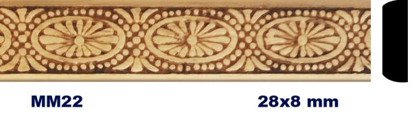 MOLDURA DE MADERA GRABADA MM-022