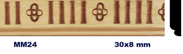 MOLDURA DE MADERA GRABADA MM-024