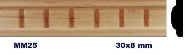 MOLDURA DE MADERA GRABADA MM-025