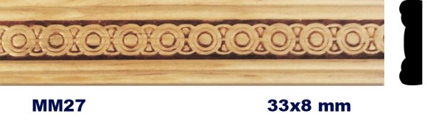 MOLDURA DE MADERA GRABADA MM-027